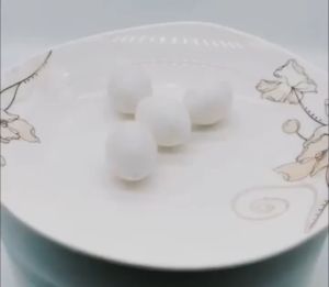 10 Pcs Telur Merpati Plastik Simulasi: Telur Palsu Merpati Simulation Plastic Pigeon Eggs