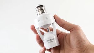 COD - Fitting Lampu Bohlam PIR Sensor 2000 LUX 240V 60W E27 - SP-SL01
