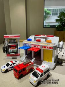 Police Fire Emergency Command Center Car Toy