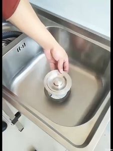 Afur Saringan Set Bak Cuci Piring Dapur Stainless Saringan Sampah Wastafel Sink Filter Sampah