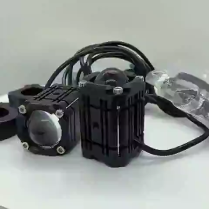 Paket Lampu Tembak Sorot Led Laser 5 Mode Plus Senja Hi Loo Universal Plus Saklar/Lampu Tembak Sorot Led/Lampu Tembak LED Penyesuaian 3-warna