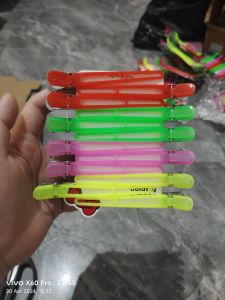 12PCS ! JEPIT BEBEK JEPITAN RAMBUT WARNA WARNI POLOS / JEPIT SALON PLASTIK IMPORT
