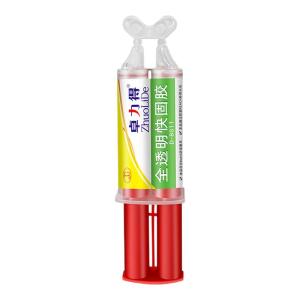 ZHUOLIDE | Transparent Strong Epoxy Resin Adhesive High Temperature Crack Repair Metal Stone ABS Special Super Fast Bonding General Purpose Glue