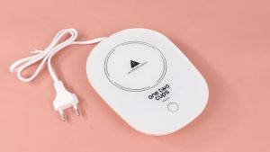 One Two Cups Tatakan Gelas Pemanas Coffee Cup Warmer Heating Pad 220V - NN201