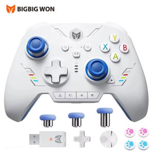BIGBIG WONs brand-new Rainbow 2 SE wireless Bluetooth Hall Trigger game controller suitable for PC/Switch/ANDROID/IOS