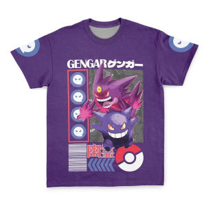 Bandai | Hot Selling Fashionable and Fun Pok É Mon Printed T-shirt for Casual Street Photography Y2K Style Summer Outdoor Loose T-shirt