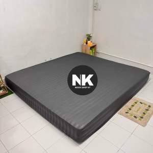 ชุดผ้าปูรัดมุม 4 มุม  7 ฟุต 7.5 ฟุต 8 ฟุต 8.5 ฟุต 9 ฟุต 9.5 ฟุต 10 ฟุต 10.5 ฟุต 11 ฟุต 12 ฟุต ราคาถุก ตรงปก