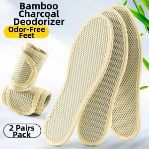 LINGMIAO | Sweat-Absorbing Deodorizing Shoe Insoles For Men