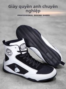 GINGPAI | High-top Training Shoes for Boxing Wrestling and Weightlifting