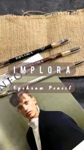 IMPLORA Eye Brow Pencil 2 IN 1 ( PENSIL + SERUTAN + SIKAT ) ORIGINAL BPOM