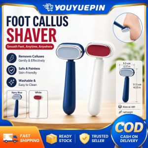YOUYUEPIN Washable Foot Grinder Callus Remover Dual Side Dead Skin Remover Manual Pedicure Tool Heel Scraper For Home Use Safe Foot Care Device