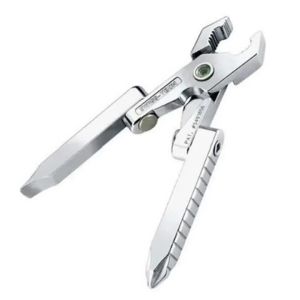 Portable Mini Folding Pliers 6 in 1 Multifunctional Outdoor Survival Clamp Tool Camping Equipment Pocket Accessories