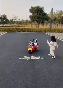 MAINAN JALAN KANAK-KANAK BATERI DIKENDALIKAN PERJALANAN ELEKTRIK PADA MICKEY 3 RODA MOTOSIKAL RIDE ON MOTORBIKE MOTOR BIKE