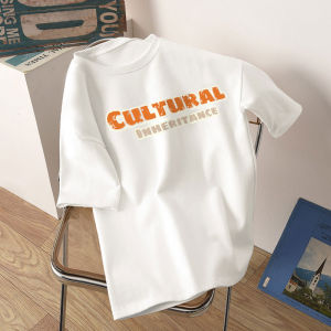 Áo Thun Nam Tay Ngắn Mùa Hè Thường Ngày in Chữ Phong Cách Đường Phố Rộng Rãi Cotton Thoáng Khí Thoải Mái Cho Thanh Thiếu Niên