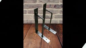 RAK BESI SIKU L/ RAK BESI AMBALAN DINDING FREE SKRUP DAN FISER(min.pembelian 1pasang) - rak siku besi / ambalan besi siku / besi siku L / plat besi siku / ambalan besi / dudukan ambalan