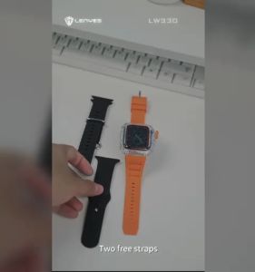 LW330 - Jam Tangan LENYES LW-330 1.91" Smartwatch Waterproof IPX67 NFC Wireless Charging Jam Tangan