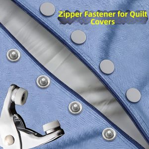 Snap Fastener Zipper Holder Button