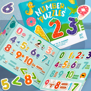 Kids Math Arithmetic Magnetic Stickers Digital Decomposition Games Baby Early Learning Math Toys Montessori Educational Toys