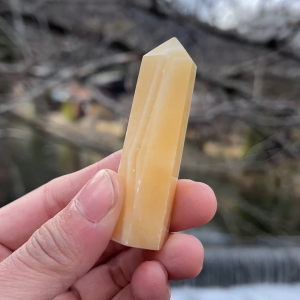 【SG】Yellow Calcite Tower Crystal