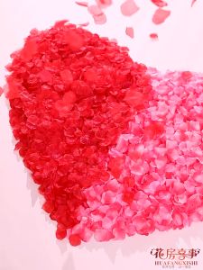 [SG SELLER] 100pcs/pack Silk rose petals flower petals wedding decoration decor