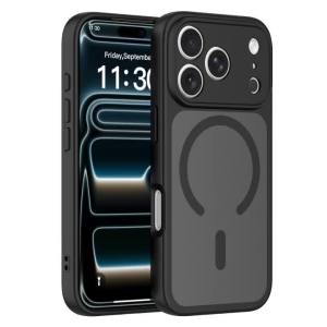 Full Camera Protection Magnetic Matte Case For Magsafe iPhone 17 Pro Max Air 16 Plus 15 14 13 12 11 17Pro Mag Safe Phone Cover