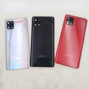 Samsung Galaxy Note 10 Lite Note10lite Back Battery Cover Rear Door Housing Replacement Case Panel Repair Parts With Camera Lens Frame+Logo