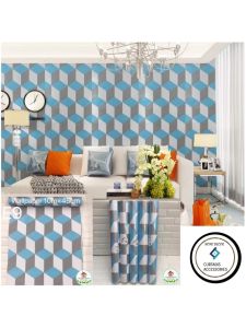 DIY LIVING ROOM DESIGN PVC WALLPAPER