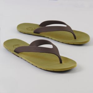 Sandal Jepit Pria Karet Camou WR Yellow Empuk Anti Slip Nyaman dan Stylish