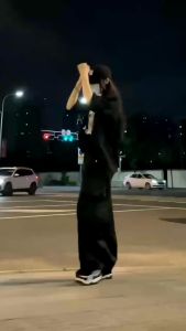 Celana Kargo Serut Highwaist Loose Cargo Celana Kargo Wanita Celana Kargo Gaya Korea Celana Cargo Panjang Wanita Highwaist Remaja