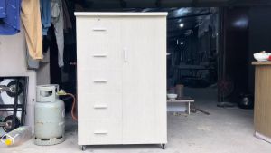 TỦ NHỰA ĐÀI LOAN 1 CÁNH 5 NGĂN KÉO MÀU GỖ SỒI CHO BÉ (có giao sau giờ hành chính) 012