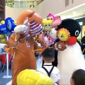 [SG SELLER]Animal Head Foil Balloons Inflatable Air Balloon Happy Birthday Party Decoration