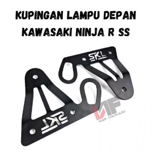 Kupingan Lampu Depan Set Kawasaki Ninja R Ss
