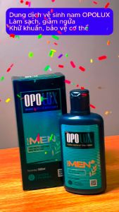 Dung dịch vệ sinh nam OPOLUX for men Làm sạch Khử mùi Bảo vệ cơ thể - Minpharmacy