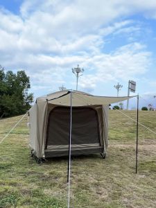 Outdoor Single Quickly Open Ground Tent Automatic Thickened Rainproof Tent Bed Winter Fishing Camping Bed Indoor Tent Bed