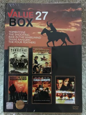 DVD Movie 5in1 Value box 27 ดีวีดี 5in1 รวมฮิตหนังคาวบอยระดับตำนาน (เสียงไทย)