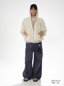 MASONPRINCE Celebrity Autograph Hoodie Heavyweight Loopback Memorial Sweatshirt Loose Fit Open Cardigan Spring Youth Energy