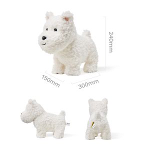 Bc Babycare West Highland Gift Box Plush Toy Childrens Puppy Dog