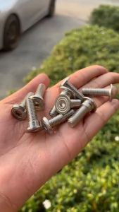 น็อตจานดิส YAMAHA HONDA Giorno Lead หลีด125 จีออโน่ ตรงรุ่น ไม่ติดขาปั๊มมีแบบมีบ่าและไม่มีบ่า สแตนเลสแท้ น็อตจานดิสหลีด