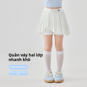 Moonkids | Bộ Váy Thể Thao Cho Bé Gái Có Cảm Giác Mát Lạnh