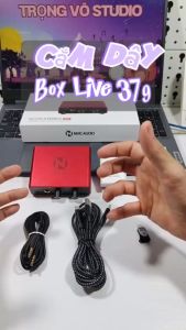 BOX LIVE NMC-AUDIO SC379-STEREO Âm Thanh Nổi Chất Lượng SC379 PK Đàm Thoại 2 Chiêu. Âm Thanh 24BIT