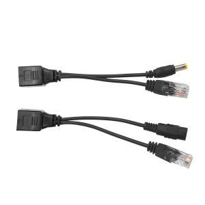 1 Cặp Cáp POE Cấp Nguồn Qua Ethernet RJ45 Bộ Chia Nguồn 12-48V Mô-đun Cấp Nguồn Cho Camera IP