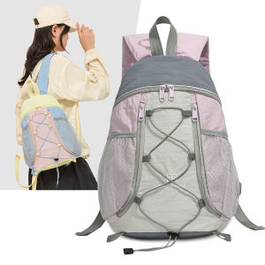 Lightweight Outdoor Dual-Shoulder Bag for Women Traveling Climbing Hiking Cycling Sports Small Backpack High Aesthetic Value