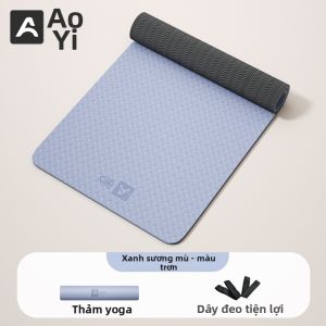 AOYI | Thảm Yoga Nữ Gia Dụng Chống Trơn Dày Rộng Giảm Xóc