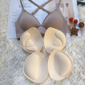 U-Shaped Backless Bra Womens Invisible Large Exposure Small Chest Appears Large Seamless Outer Expansion Type Summer Bra