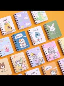 1pc Cute Mini A7 Spiral Notebook: Perfect for School & Office
