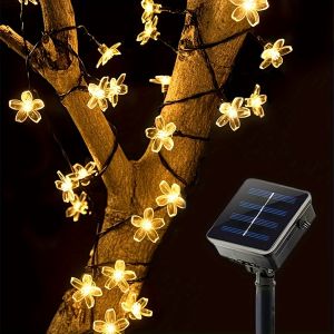 Outdoor Garden Decorations: Energy-Efficient LED Lights & Solar Power Fairy Lights