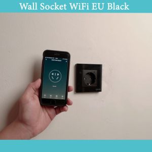 BARDI Smart Wall Socket Wifi EU Black: Aksesori Elektronik Modern untuk Penggunaan Rumah