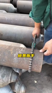 [30CM] Cờ lê xích thép trắng 12 inch mỏ lết xích siêu cứng cờ lê răng cưa mở nắp lọc dầu nhớt vam tháo cốc lọc dầu