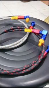 SELANG REM DEPAN SLANG REM NON PSI SERAT UKURAN 95CN UNIVERSAL SEMUA MOTOR BEAT MIO VARIO SUPRA SCOOPY NINJA VIXION DLL