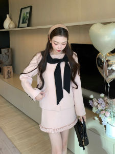 CHOUXIE | Bộ Đồ Elegance Phong Cách Hàn Quốc Mùa Thu